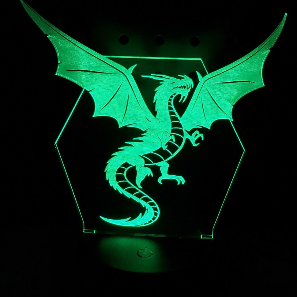 Custom Acrylic Light & Base