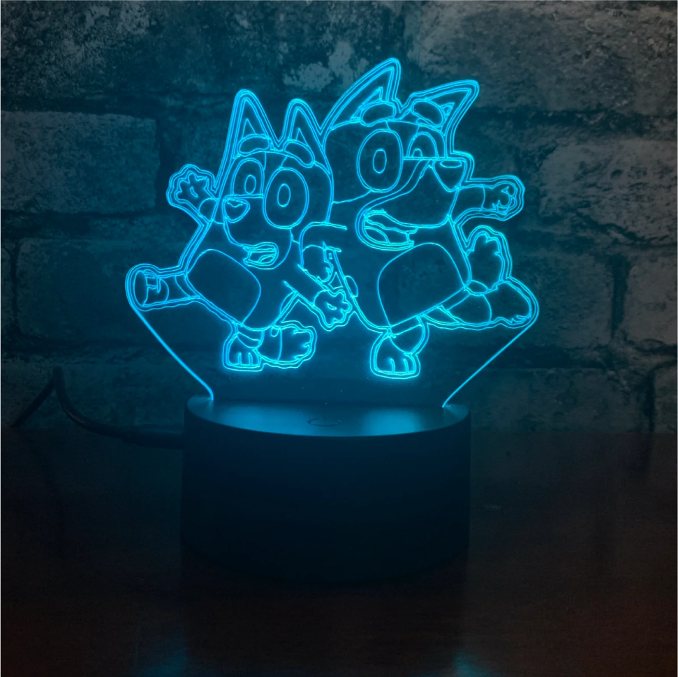 Custom Acrylic Light & Base