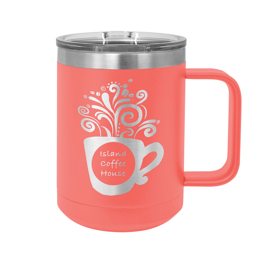 10 oz thermal coffee mug Tempercraft 10oz Camp Mug | Custom Laser Engraved | Stainless Steel main image 0