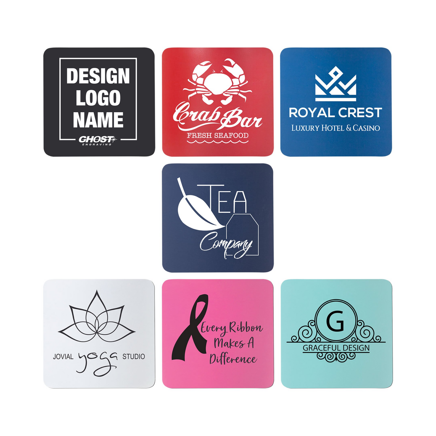 Square Silicone Coaster